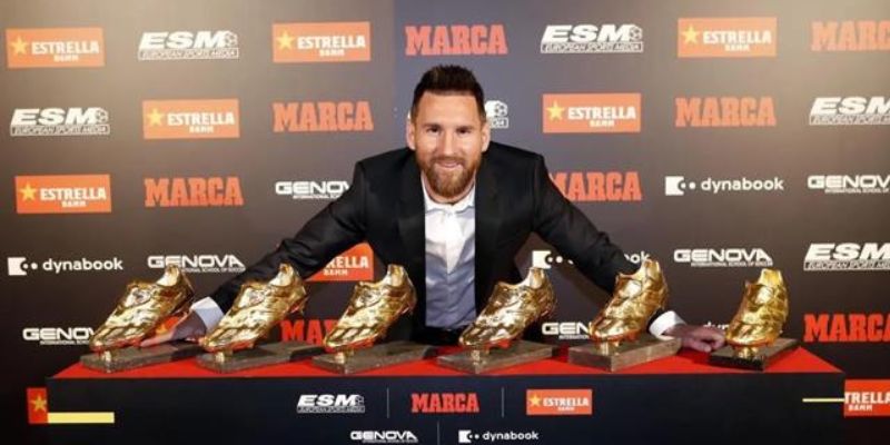 Cầu thủ đang có nhiều giải thưởng giày vàng châu Âu nhất 